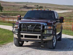Steelcraft HD Grille Guard Semi-gloss Black 2008-10 Ford Super Duty - 50-1320 