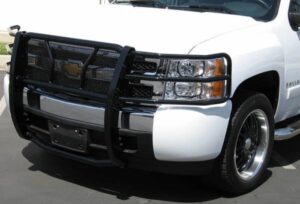 Steelcraft HD Grille Guard Semi-gloss Black Chevy Silverado 1500 2007-2013 - 50-0320 