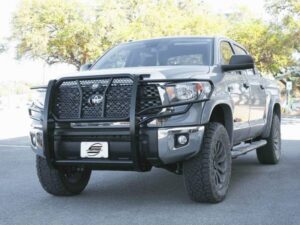 Steelcraft HD Grille Guard Semi-gloss Black Toyota Tundra 2014-2021 - 50-3380C 