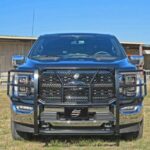 Steelcraft HD Grille Guard Semi-gloss Black for 2015-2023 Ford F-150 (Fits all models including eco-boost and hybrid) - 50-1420C 