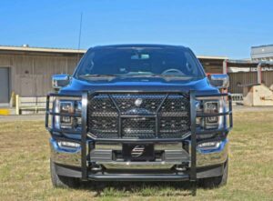 Steelcraft HD Grille Guard Semi-gloss Black for 2015-2023 Ford F-150 (Fits all models including eco-boost and hybrid) - 50-1420C 