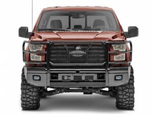 Steelcraft HD Replacement Front Bumper Semi-gloss Black 2015-2017 Ford F-150 Eco-Boost - HD11410RCC 