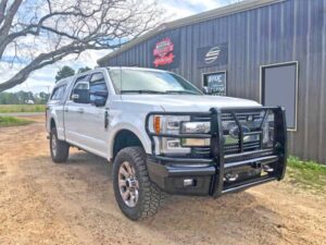 Steelcraft HD Replacement Front Bumper Semi-gloss Black 2017-2022 Ford Super Duty Fits all models F-250/F-350/F-450/F-550 - HD11380RCC 