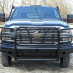 Steelcraft HD Replacement Front Bumper Semi-gloss Black Chevy Silverado 2500/3500HD 2015-2019 - HD10440R 