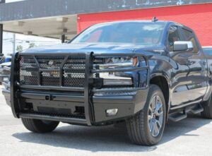 Steelcraft HD Replacement Front Bumper Semi-gloss black Chevy Silverado 1500 2019-2022 Includes Diesels - HD10490RC 
