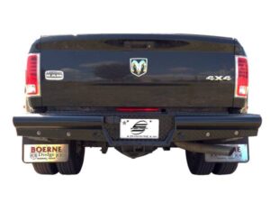 Steelcraft HD Replacement Rear Bumper Semi-gloss black for 2010-2022 Ram 2500/3500 and 2013-2018 Ram 1500 (Includes 2019-2022 Ram 1500 Classic) - HD22260 