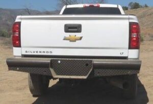 Steelcraft HD Replacement Rear Bumper Semi-gloss black for 2011-19 Chevy Silverado 2500/3500 and GMC Sierra 2500/3500 - HD20410 
