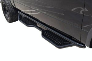 Steelcraft HD Sidebar Semi-Gloss Black 07-19 Chevy Silverado / GMC Sierra 2500/3500