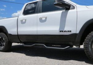 Steelcraft HD Sidebar Semi-Gloss Black 19-23 Ram 1500 Quad Cab - 80-23800 