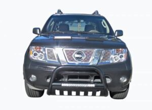 Steelcraft LED Bull Bar Black for 05-15 Nissan Xterra 05-18 Nissan Frontier 05-07 Nissan Pathfinder - 90-74020 