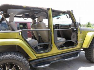 Steelcraft Rear Doors Fine Textured Black 07-18 Jeep Wrangler JK Unlimited 4-door - 92210 