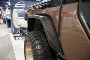 Steelcraft Rear Fender Flares Fine Textured Black Jeep Gladiator 2020-2023 - 92340 