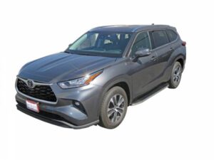 Steelcraft STX100 Running Boards Black/Stainless Steel Trim 20-23 Toyota Highlander - 134500 