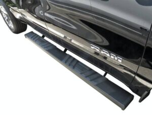 Steelcraft STX500 Running Boards Textured Black Dodge Ram 1500 Quad Cab 2019-2023 - 500-23800 