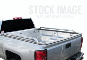 Steelcraft Stainless Steel Bed Rails 07-13 Chevy Silverado 5.5' Bed S/S Bed Rails - 602137 