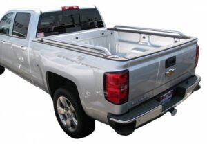 Steelcraft Stainless Steel Bed Rails for 14-23 Chevy Silverado / GMC Sierra 1500 6.5' Bed - 602237 