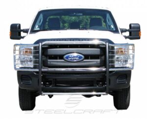 Steelcraft Stainless Steel Grille Guard for 2011-2016 Ford Super Duty - 51377 