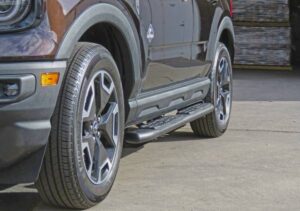 Steelcraft Textured Black 4X Series Sidebars for 21-23 Ford Bronco Sport - 40-15010 