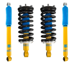 Bilstein 4600 Assembled Coilovers with OE Replacement Springs and Rear Shocks for 2005-2015 Nissan Armada
