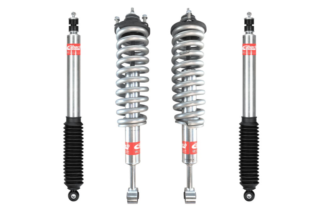 Eibach Stage 1 2.6" Front Assembled Coilovers and 01" Rear Shocks PROTruckLift kit for 2004