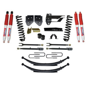 Skyjacker 4" Coils. Lift Kit Nitro Shocks for 17-19 Ford F-250/ F-350 Super Duty Diesel - F174524KS-N
