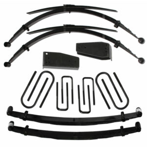 Skyjacker 4" Leaf Springs Lift Kit for 80-98 Ford F-250 and 80-85 Ford F-350 - F840TKS