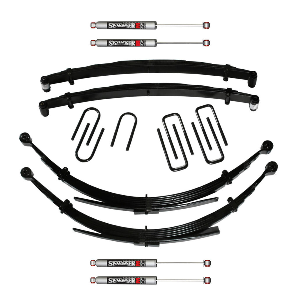Skyjacker 4" Leaf Springs Lift Kit for 89-91 Dodge W250/W350 - D400CDKS4-M