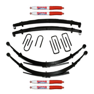 Skyjacker 4" Leaf Springs Lift Kit for 89-91 Dodge W250/W350 - D400CDKS4-N