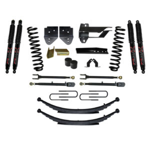 Skyjacker 4" Springs Lift Kit Black MAX Shocks for 17-19 Ford F-250/ F-350 Super Duty - F174024KS-B