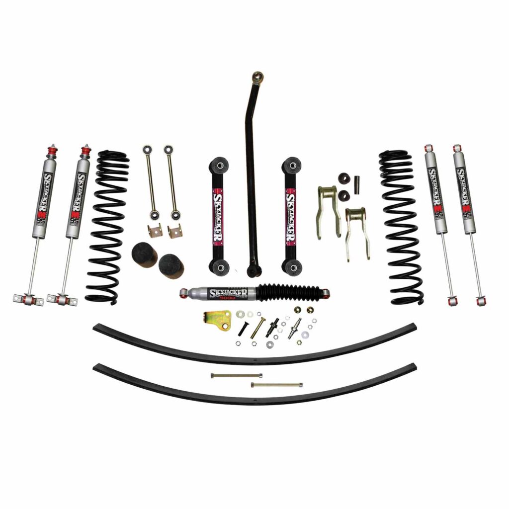 Skyjacker 4.5" Coils Lift Kit M95 Shocks for 86-92 Comanche MJ - JC455KMLT