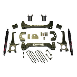 Skyjacker 4.5" Suspension Lift Kit Lift Kit Black MAX Shocks for 07-19 Toyota Tundra - TU745BKB