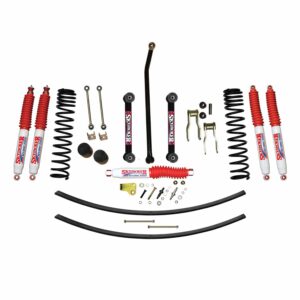 Skyjacker 4.5" Suspension Lift Kit. Lift Kit Hydro Shocks for 86-92 Comanche MJ - JC455KHLT