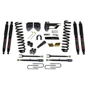 Skyjacker 6" Springs Lift Kit Black MAX Shocks for 17-19 Ford F-250 Super Duty - F176024K-B