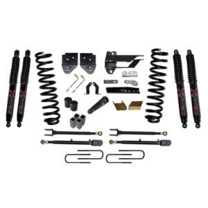 Skyjacker 6" Springs Lift Kit Black MAX Shocks for 17-19 Ford F-250 Super Duty - F176524K-B