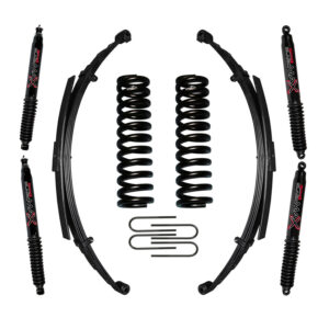 Skyjacker 6" Springs. Lift Kit Black MAX Shocks for 78-79 Bronco - 176BKS-B