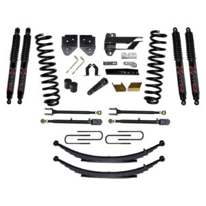 Skyjacker 6" Suspension Lift Kit Lift Kit Black MAX Shocks for 17-19 Ford F-250/ F-350 Super Duty Diesel - F176524KS-B