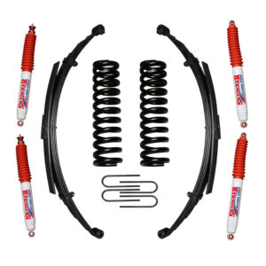 Skyjacker 7" Leaf Springs Lift Kit Hydro Shocks for 1975-1979 Ford Bronco - 176EBKS-H