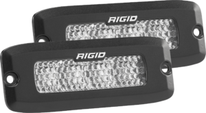 RIGID Driving Diffused Black Flush Mount Pair SR-Q Pro - 925513
