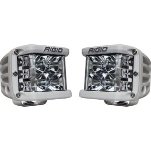 RIGID Flood Surface Mount White Housing Pair D-SS Pro - 862113
