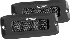 RIGID Spot Diffused Midnight Flush Mount Pair SR-Q Pro - 925513BLK