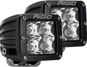 RIGID Spot Surface Mount Black Pair D-Series Pro - 202213
