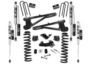 Superlift 4 Lift Kit with Fox 2.0 Reservoir Shocks for 2005-2007 Ford F250-350 4WD Diesel with Replacement Radius Arms_K975FX