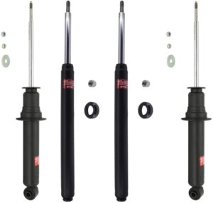 KYB Excel-G GR-2 Front Rear Shocks for 10/92-1995 BMW 525i 365083 365083 341081 341081