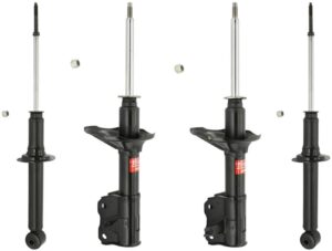 KYB Excel-G GR-2 Front Rear Shocks for 4/97-02 MITSUBISHI Mirage 1.5L 332112 332113 341140 341140