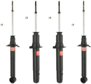 KYB Excel-G GR-2 Front Rear Shocks for 1994-98 MITSUBISHI Galant 2WD 341141 341141 341142 341142