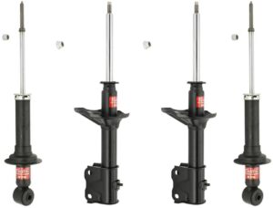 KYB Excel-G GR-2 Front Rear Shocks for 2002-05 MITSUBISHI Lancer 333382 333382 341342 341342