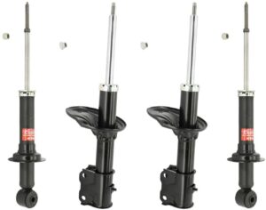KYB Excel-G GR-2 Front Rear Shocks for 2002-06 MITSUBISHI Lancer OZ Rally 334420 334420 341368 341368