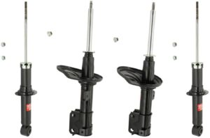 KYB Excel-G GR-2 Front Rear Shocks for 2004-08 MITSUBISHI Galant 334432 334433 341373 341373