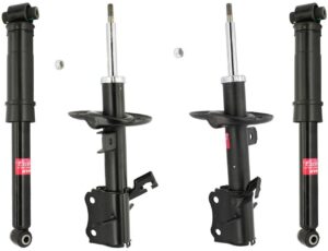 KYB Excel-G GR-2 Front Rear Shocks for 2007-10 NISSAN Sentra 333604 333605 341659 341659