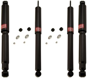 KYB Excel-G GR-2 Front Rear Shocks for 1998-99 NISSAN Frontier 4WD 344043 344043 344044 344044